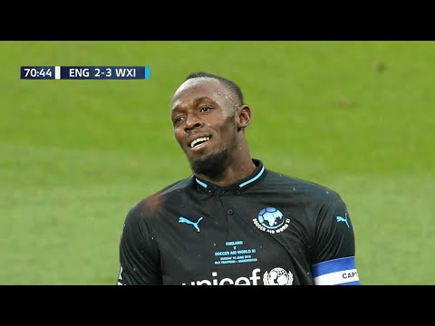 Насколько хорош был в футболе Усейн Болт